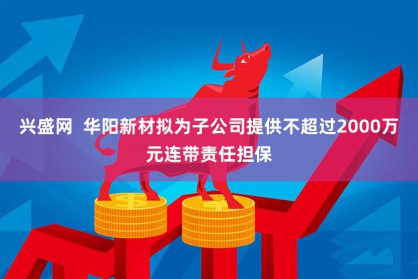 兴盛网  华阳新材拟为子公司提供不超过2000万元连带责任担保
